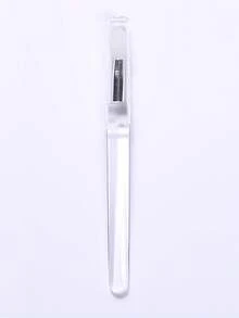 美甲透明鏡面粉極光粉附蓋塗抹器,亮片眼影便攜多功能刷,美甲用品,暈染刷 - 無色 - 查看 13