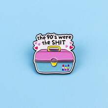 Épingles et broches en émail pour revers, badges pour sacs à dos et sacs, décoration cool, cadeau pour amis - Multicolore - Voir 6