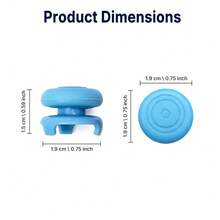 1 Pair Cute High Rise Thumb Grips For P5 P4 Switch Pro Controller Joystick Caps Same Height Grip Cover Stick Extenders - View 7