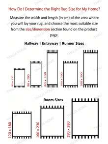 Non-Slip, Washable, Digitally Printed Rug, Runner, Kitchen Rug - สีฟ้ามิ้นท์ - ดู 7