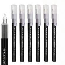 6pcs Direct Liquid Ink Pens, Black/Blue/Navy Blue Ink Disposable Direct Liquid Ink Pens, Drawing, Graffiti, Office Use - Sets - View 9