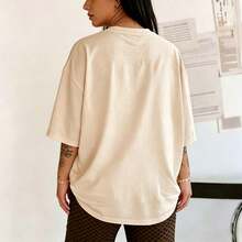 Women T-Shirts - Apricot - View 2