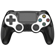 P4 無線遊戲控制器，相容於 PS 4/PS 4 Slim/PS 4 Pro/PC，600mAh 電池長效使用，雙震動功能，附揚聲器、6 軸陀螺儀、耳機插孔、觸控板 - 查看 9