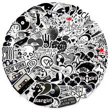 100Pcs Downtown Y2K Girls Style 2 Stickers Waterproof DIY Decals For Guitar Luggage Decor - 100 PCS - View 2