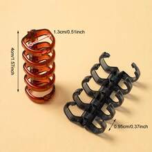 5-Hole Binding Rings Loose-Leaf Binder Rings Snap-Lock Multi-Hole Punch Loose-Leaf Paper Plastic Clips - A - View 4