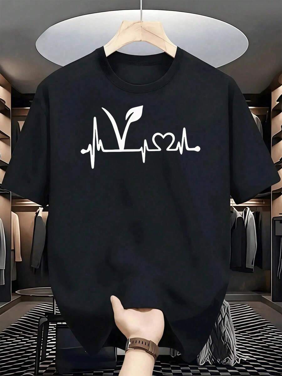 Men T-Shirts - Black - View 1
