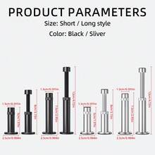 Aluminum Alloy Magnetic Spiral Telescopic Enhenced Base GPU Anti-Sag Bracket 50-120mm Adjustable Graphics Card Support Holder Fit ATX Case Desktop PC - View 2