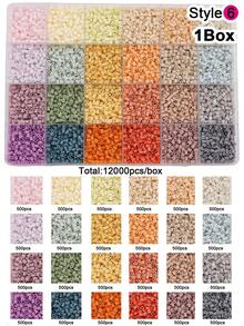 1 Box 24 Colors 2.6mm Melted Beads Set, Dot Puzzle Handmade DIY, Birthday, Graduation, Valentine's Day, Party Gift, Refill Beads Set, Multiple Colors Available - Puzzle Beads - View 18