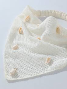 1件原創花卉圖案刺繡捲邊女用髮帶，適合日常穿著與度假 - 彩色 - 查看 4