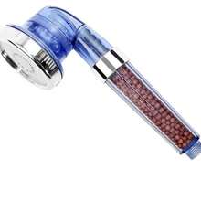 Iltered Shower Head For Hard Water , High Pressure 3-Mode Shower Heads Built-In Power Spray To Clean Corner, Tub & Pets, Water Softener Handheld Shower To Remove Chlorine & Fluoride(Blue) - Single Shower - View 1