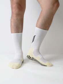 10 Pairs Men's Soccer Socks - Non-Slip Grip, Anti-Slip Cushioning Sports Socks, Suitable For Soccer, Training And Gym - Multicolor - View 6