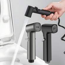 Tatukiko Handheld Portable Bidet Sprayer, Bathroom Spray Head For Toilet, Adjustable Water Pressure, ABS Material Head, Lightweight Design, Suitable For Women's Care And Pet Washing - Spray Gun - View 1