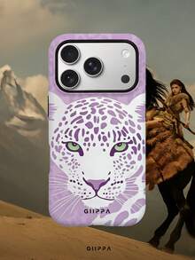 GIIPPA 1 Stück lila Leopardenmuster & Leopardenmuster Design, Handyhülle für iPhone 17 Pro Max, kompatibel mit iPhone 16 Pro Max, 15 Pro Max, 14 Pro Max, koreanischer Stil hochwertig modisch & lustig Handyhülle, kompatibel mit 11/12/13/14/15/16 Pro Max Plus, elegantes Design geeignet für Männer und Frauen, perfektes Geschenk für Freundin zu Weihnachten, Valentinstag, Ostern, Hochzeitssaison und Geburtstag! - Verschiedenfarbig - Übersicht 7