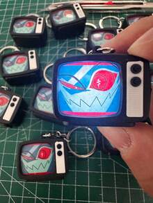 Cartoon Creative Keychain Anime Fan Merchandise Model Ornament Desktop Display Gift Collectible - Multicolor - View 6