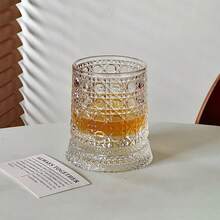 Gelas Wiski Putar 10oz, Gelas bergaya "Old Fashioned" yang dapat berputar, dirancang untuk wiski Scotch; Cocok untuk bar, pesta, penggunaan di rumah, dan sebagai hadiah. Dilengkapi dengan lapisan premium seperti kristal dan desain putar yang tahan tumpah; Dapat juga digunakan untuk bir. - MultiWarna - View 13