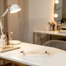 1件透明壓克力假指甲展示架，大容量可拆卸吸盤板，適用於穿戴式美甲儲存、相框、美甲產品攝影道具背景板 - 彩色 - 查看 13