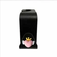2pcs Small Heart Crown Resin Car Seat Hooks Hidden Backrest Hooks Multifunctional Creative Car Hooks - A - View 4