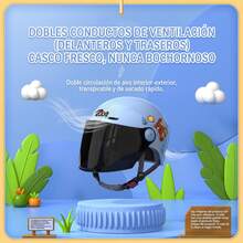 Children's Helmet For Ages 3-12, Unisex, Dinosaur Design, Triple Protection, Breathable, With UV Protection, Adjustable For Year-Round Use, Available In 5 Colors - Black - View 10