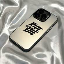 [24h Shipping From DE/FR/ES]Creative Black Letter RIDE 7/8 Plus Anti-Drop Soft Case, Minimalist Premium Air Cushion Compatible With IPhone 14 Pro Max, Apple 13 Phone Case, Couple XS Max New 12 Pro Anti-Drop XR Matte 11 Unisex 13 Full Cover 15 PRO Soft Case 15 Protective Coverthe Perfect Present - 1pcs - View 5