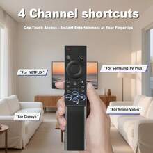 Universal TV Remote Control Replacement, Compatible With All Smart TV Remotes, Suitable For All Smart Curved Frame QLED LED LCD HDTV Series TVs - View 2