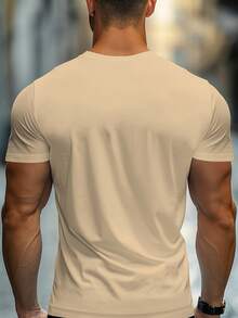 Men'S  Pattern Poker A Print Regular Fit T-Shirt - 白色 - 查看 10