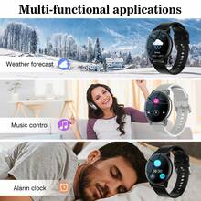 Smart Watch, Wireless Call/Dialing, Multi-Sport Modes, Call Reminder & Rejection, SMS Notification, Customizable Wallpaper, Compatible With IPhone/Android - Multicolor - View 5