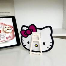 Sanrio 1/Pieza Nuevo Espejo de Cabeza Hello Kitty, Espejo de Maquillaje Plegable de Doble Uso con Soporte y Colgado, Espejo Portátil de Fácil Almacenamiento, Accesorio de Maquillaje, Accesorio de Viaje, Regalo de Cumpleaños, Día de San Valentín, Fiesta de Vacaciones, Regreso a la Escuela, Temporada de Graduación, Baño, Dormitorio, Opción Perfecta para Todas las Estaciones - Multicolor - Ver 13