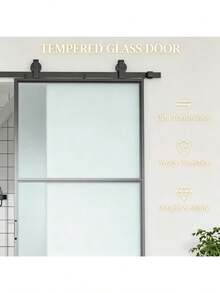 Sliding Door With Hardware Kit - as Pic - View 3