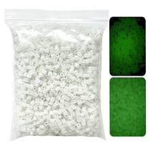 5mm 2000顆熔融珠 - 夜光/黑色/白色 高品質熔融手工珠，適用於DIY像素藝術、手工裝飾與創意項目 - 5mm - 查看 10