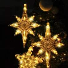 GYJAETM North Star Suction Cup String Lights, Christmas Decoration, Indoor Use, Battery Powered, Christmas Fairy Lights, Curtain String Lights, Suitable For Spring/Summer, Bedroom Decor, Christmas, Wedding, Football Theme, New Year (Battery Not Included) - Multicolor - View 4