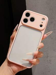 新款智慧型手機保護殼 時尚可愛 極簡創意 個性化 3合1材質 加厚2.8mm 彩色純色 高階磨砂親膚手感 粉色 藍色 黑色 白色 透明背板 全包覆 防摔 適用於 iPhone 11/12/13/14/15/16/17/17 Pro Max/17 Pro/12 Pro/12 Pro Max/13 Pro/13 Pro Max/14 Pro/14 Pro Max/15 Pro/15 Pro Max/16 Pro Max/16 Pro - 粉色 - 查看 9
