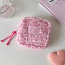 1pc/3pcs Cute Plush Makeup Bag, Fluffy Soft Zipper Travel Storage Bag, Portable, Simple And Fashionable, Large Capacity Design, Ideal Gift For Women, Suitable For Home Decoration, Cosmetics Storage, Dressing Table Desktop Storage, Preferred - Multicolor - View 15