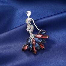 1pc Mermaid Brooch, Premium Creative Anti-Exposure Fixing Pin, Versatile Clothing Accessory - Mermaid Brooch - View 6