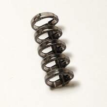 5-Hole Binding Rings Loose-Leaf Binder Rings Snap-Lock Multi-Hole Punch Loose-Leaf Paper Plastic Clips - A - View 18