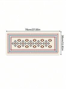1pc Bohemian Geometric Pattern Table Mat, Carpet Game Mouse Mat, With Non-Slip Base And Lock Edge, Multi-Size Selection, Can Be Used For Room Decoration Back To School Office - View 12