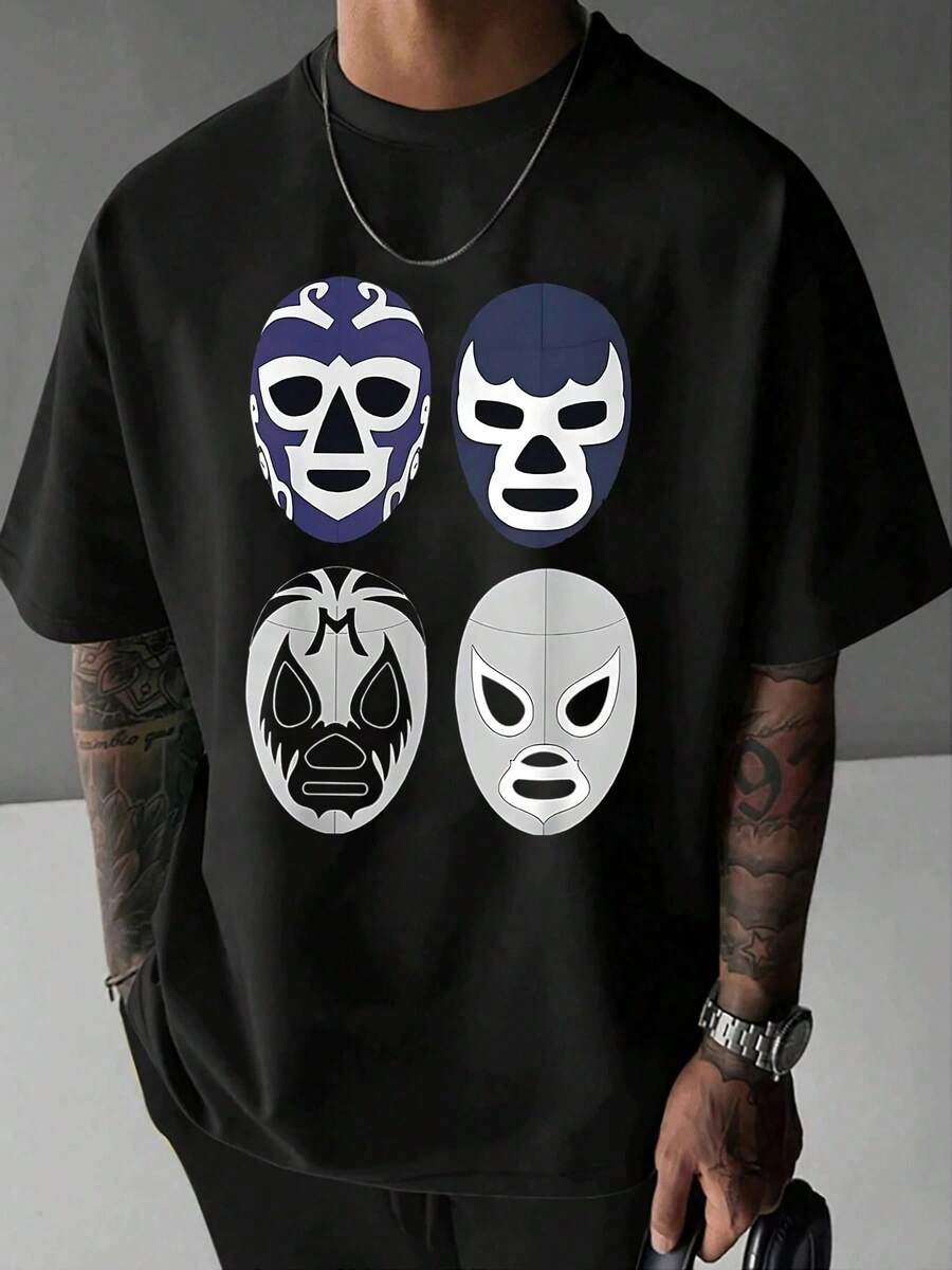Men T-Shirts - Black - View 1