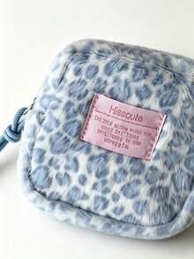 1pc/3pcs Cute Plush Makeup Bag, Fluffy Soft Zipper Travel Storage Bag, Portable, Simple And Fashionable, Large Capacity Design, Ideal Gift For Women, Suitable For Home Decoration, Cosmetics Storage, Dressing Table Desktop Storage, Preferred - Multicolor - View 10