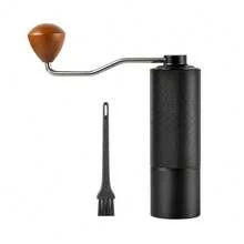 Portable Manual Coffee Grinder, Adjustable Hand Grinder For Different Brew Methods, Ideal For Home And Camping, Black - Black - View 7