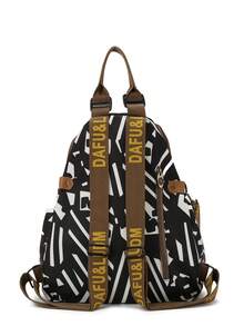 New Fashion Cradle Bag Large Capacity Solid Color Backpack, Storage Bag Multi Functional Travel Mommy Bag Shoulder Bag, - Multicolor - View 6