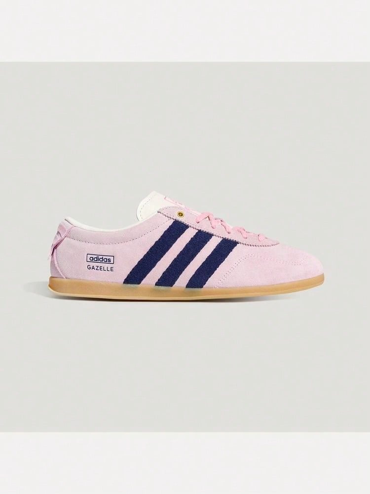 Adidas Originals 中性款 GAZELLE LO PRO W 低筒運動休閒鞋 KH5898 - 粉色 - 查看 1