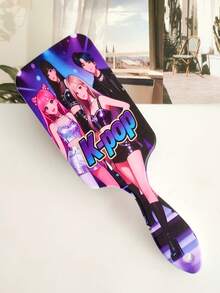 BEATURE Korean Wave K-Pop Girl Group Pattern Air Cushion Comb, Scalp Massage Comb, Anti-Static, Durable ABS Handle, Suitable For All Hair Types, High-Quality Air Cushion Comb. - Air Cushion Comb - View 2