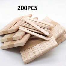 Ice Cream Sticks Wooden Sticks Popsicle Sticks Architectural Model House DIY Craft Materials - Multicolor - View 12