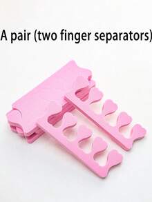 Nail Toe Separator - Universal Design Suitable For Foot Care. Soft, Highly Elastic And Gentle On Skin; Easy To Put On And Take Off, Reusable. A Delicate Accessory For Achieving Perfect Manicure Or Foot Care. - Multicolor - View 12