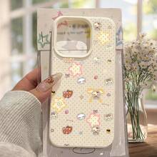 [Spedizione locale rapida] Custodia per telefono per Apple 17 16 15 Promax 21 22 23 24 25 26 Ultra Galaxy: all'ingrosso diretta dalla fabbrica, Texture litchi con grana bianco avorio e foro grande/Per 17PROMAX, Custodia per telefono in TPU con stampa UV cartone animato 2D creativa e moderna con stile piatto e impugnatura confortevole per IPhone 17/16/15/14/13/12/11/8/7 Plus Pro ProMax, Migliore. - 1 immagine - Visualizzare 5