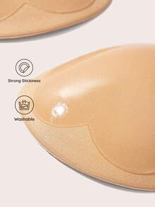 Lignisse Invisible Lift-Up Pads Double-Sided Adhesive Bra Inserts Super Lift & Push-Up Chest Pads,Sticky Bra Pads With Padding, Suitable For Dresses, Bikinis - Multicolor - View 4