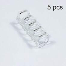 5-Hole Binding Rings Loose-Leaf Binder Rings Snap-Lock Multi-Hole Punch Loose-Leaf Paper Plastic Clips - A - View 28