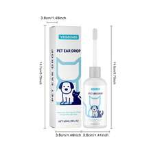 Pet Ear Drops For Cats And Dogs, Gentle Ear Canal Cleaner And Nourishing Ear Care Drops - Multicolor - View 11