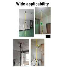 3M Telescoping Level Staff Pole, Quick Lock Iron Alloy With Universal Mount And Carry Bag - A - View 6