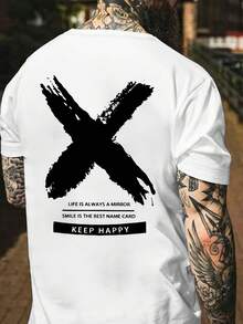 Men's Heavyweight 100% Cotton - 黑色 - 查看 7