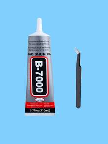 15/50/110ml B7000 Rhinestone Glue With Fine Tip Nozzle & Tweezers Set For Jewelry Inlay, Earrings, Pendants, Brooches, Jewelry Repair, Headwear & Wood Craft Bonding - 7000 - View 11